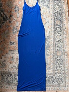 SHEIN Royal Blue Spaghetti Strap Maxi Dress
